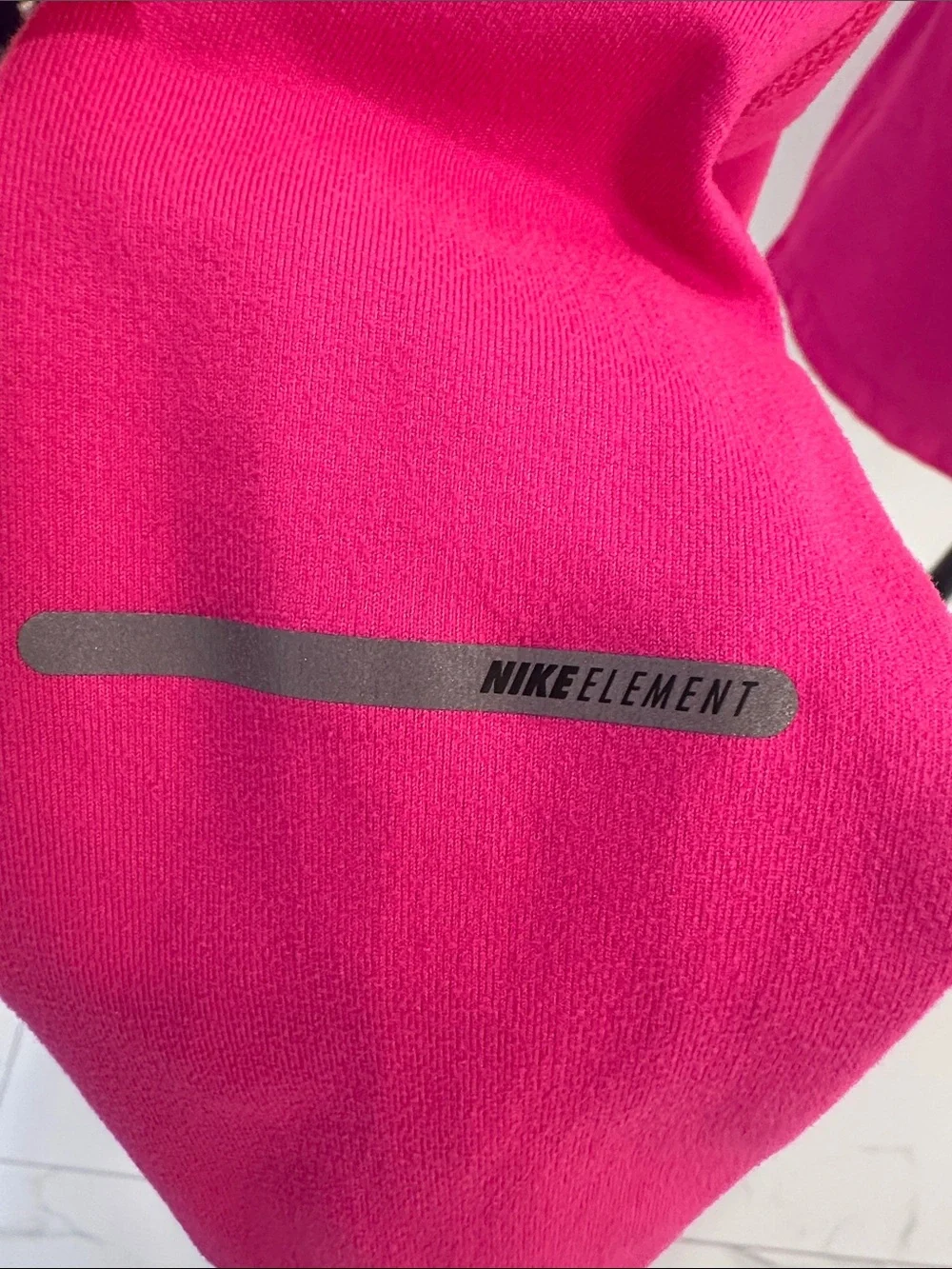 Nike Hot Pink Half-Zip Performance Top